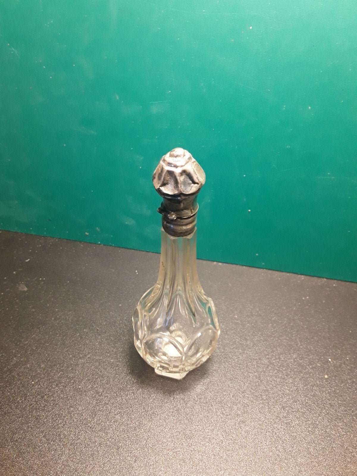 .Antiek parfum flesje, Ophalen, Zilver