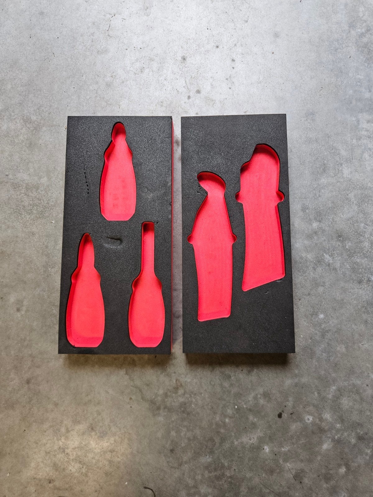 Facom gereedschap inlay voor tangen en schroevendraaiers, Ophalen of Verzenden, Gebruikt, Gereedschapsopslag, Facom
