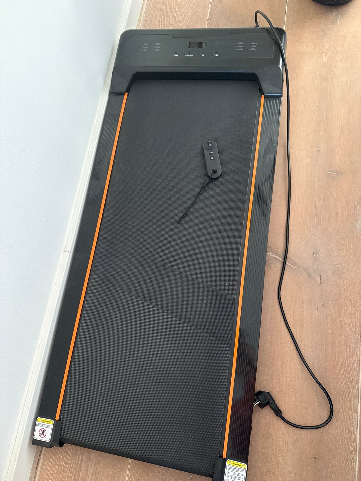 Lacardia Elektrische Loopband 1-6 km/u met Afstandsbediening, Sport en Fitness, Fitnessapparatuur, Zo goed als nieuw, Loopband