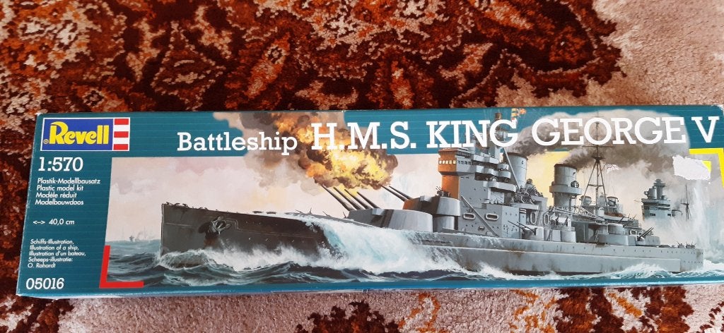 Revell bouwdoos  Battleship, Ophalen of Verzenden, Nieuw, Groter dan 1:32, Revell