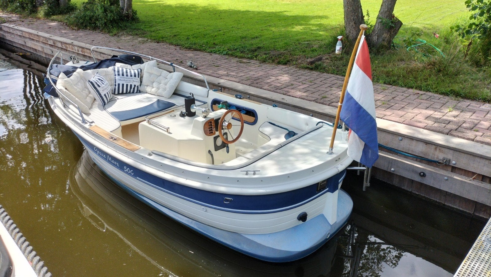 sloep gozze mare 500, Watersport en Boten, Overige merken, Binnenboordmotor, Diesel, 5 m