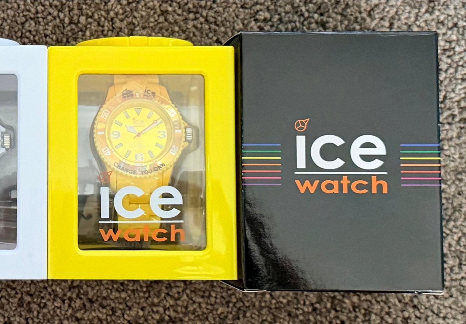 Nieuwe ICE Watch - Geel - In originele verpakking, Ophalen of Verzenden, Nieuw, Geel, Jongen of Meisje