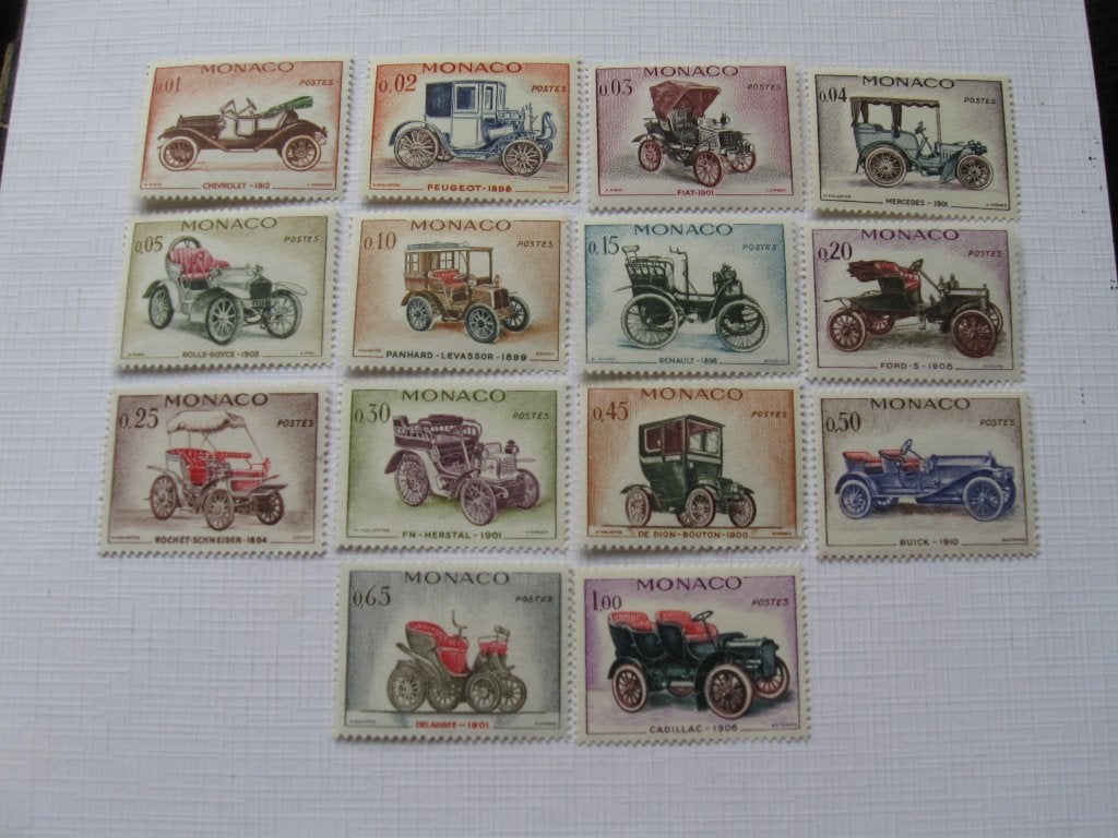 Monaco, Ophalen, Monaco, Postfris