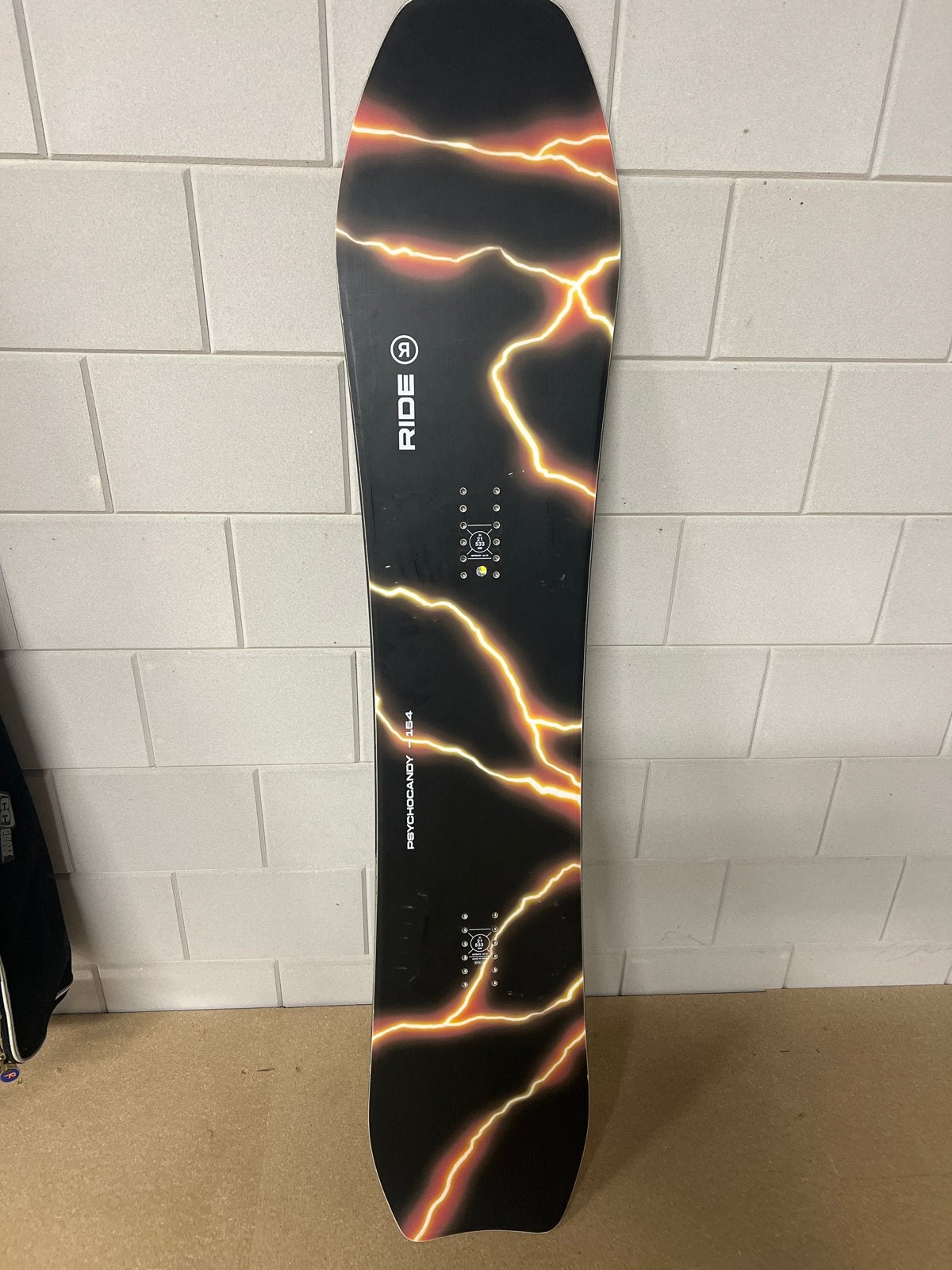Ride Psychocandy 154 Snowboard - 1 seizoen gebruikt, Ophalen of Verzenden, Zo goed als nieuw, Board