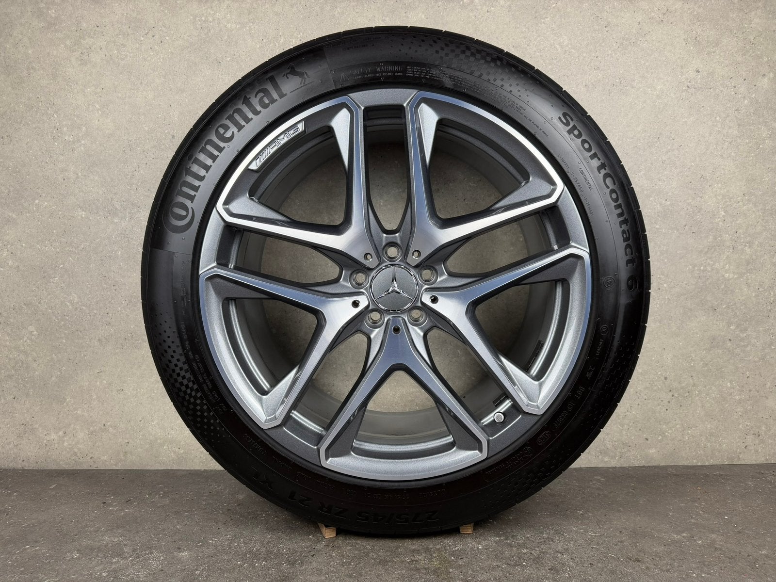 Mercedes-Benz GLE 53 / 63 AMG W167 A167 21 INCH Velgen, Gebruikt, 275 mm, Banden en Velgen, Germany