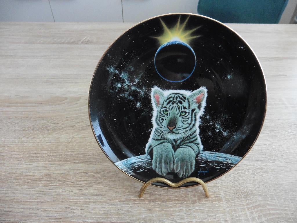 Franklin Mint wandbord, Promise of a New World., Huis en Inrichting, Meerkleurig, Nieuw, Steen/keramiek, Ophalen of Verzenden