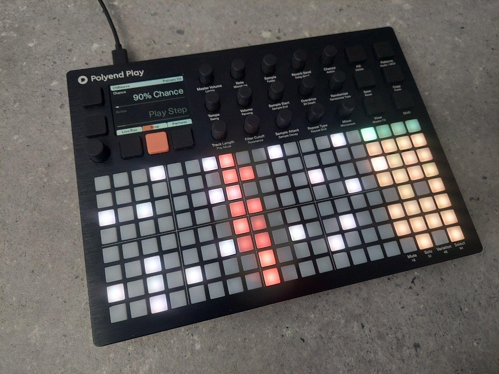 👉 Polyend Play! sample & midi-based groovebox. Zgan!, Muziek en Instrumenten, Drumcomputers, Zo goed als nieuw, Overige merken