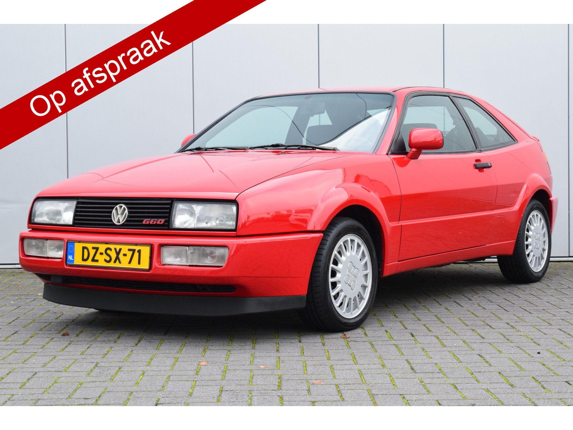 Volkswagen Corrado 1.8 G60 (bj 1992), Auto's, Voorwielaandrijving, Stof, Zwart, 150 pk