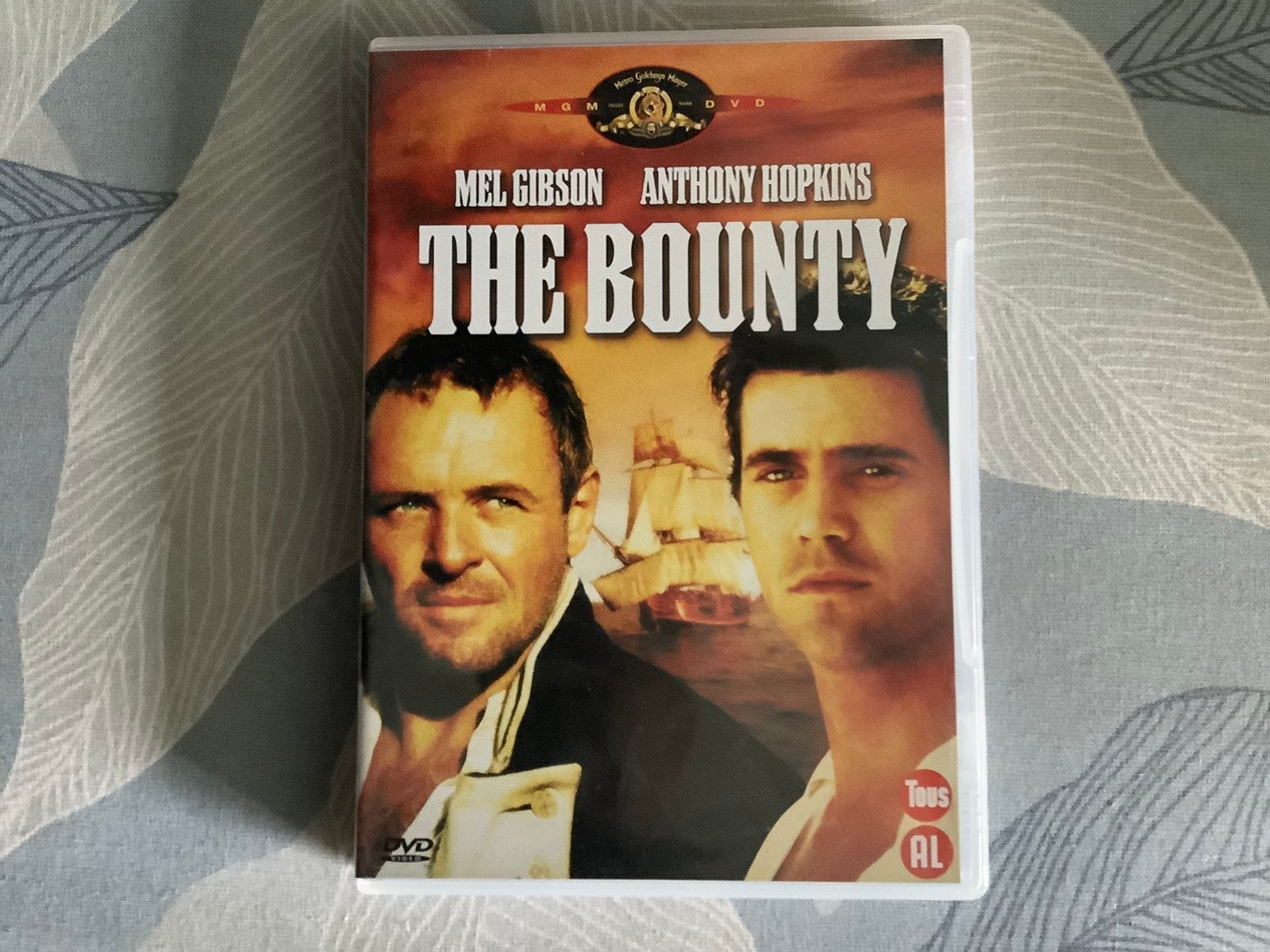 7). The Bounty, Mel Gibson, Anthony Hopkins., Vanaf 12 jaar, Ophalen of Verzenden, Zo goed als nieuw