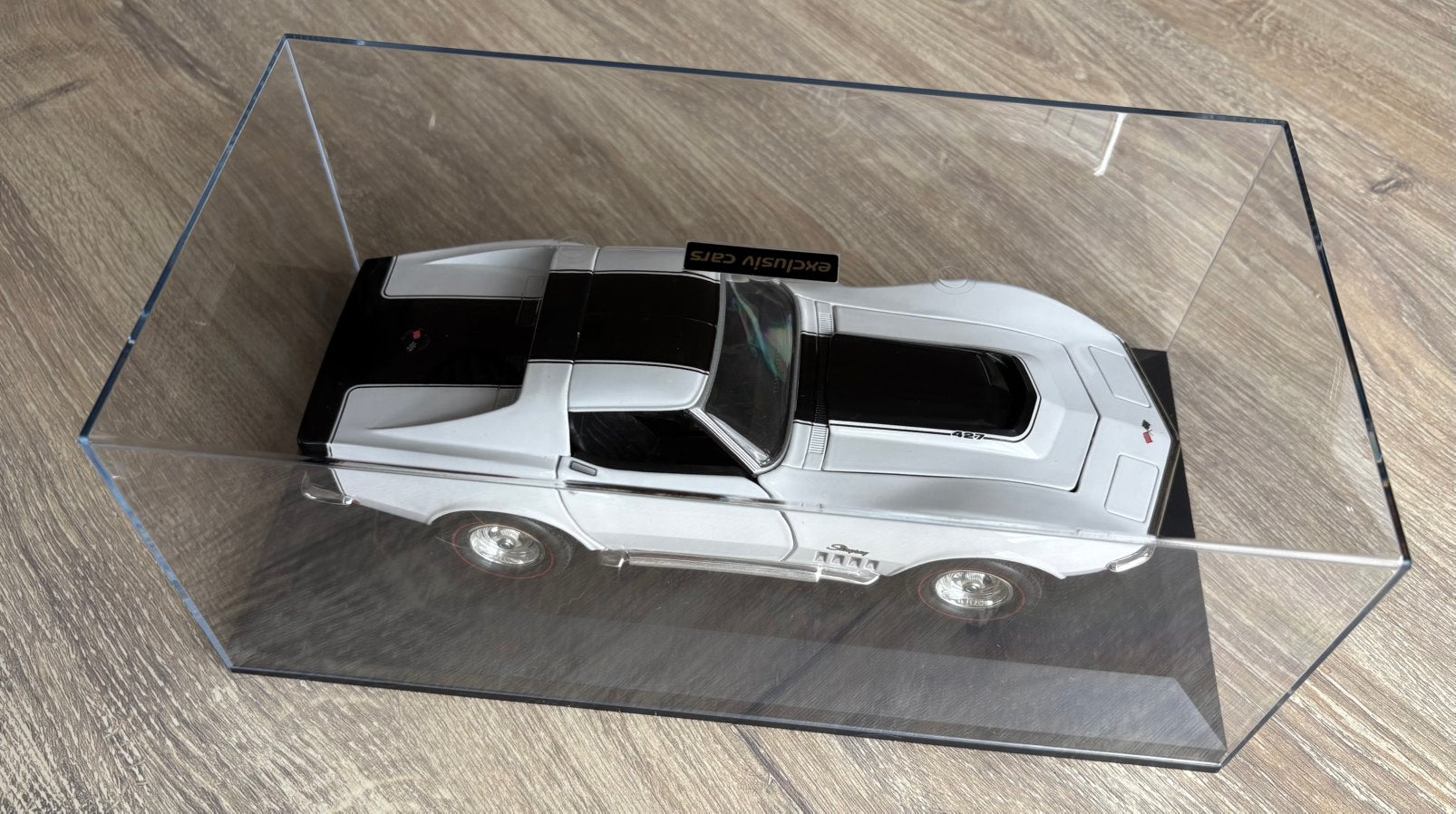 Corvette Stingray ZL1 1969 van Hotwheels in Display Showcase, Hobby en Vrije tijd, Ophalen of Verzenden, Zo goed als nieuw, Auto