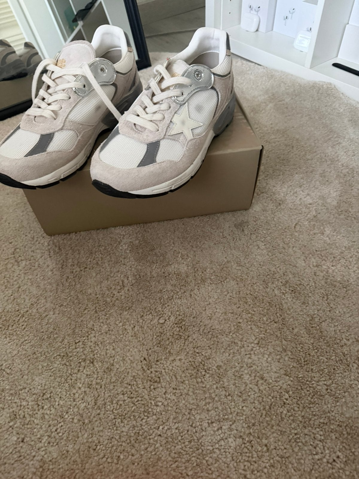 Golden goose dad star, Ophalen of Verzenden, Zo goed als nieuw, Wit