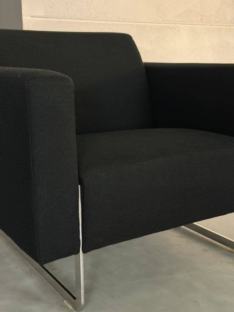 Artifort Mare fauteuil - zwart, Ophalen, Leolux Montis Pode Rolf Benz Minotti, Kunststof, 75 tot 100 cm