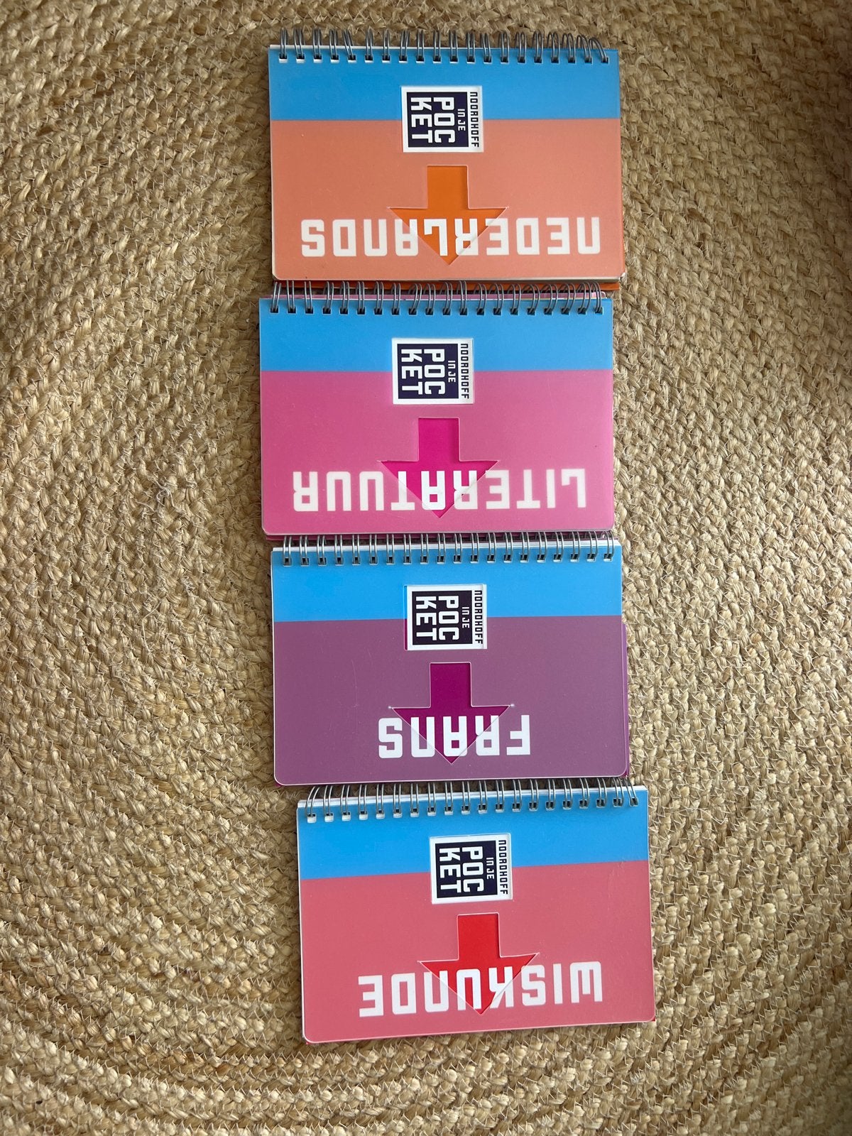 In je pocket boekjes: Nederlands, literatuur, Frans, wiskund, Boeken, Ophalen of Verzenden, Alpha, Gelezen, MBO