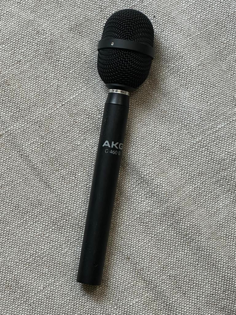 AKG C 460 B met CK5 capsule - Vintage condensator microfoon, Ophalen of Verzenden, Gebruikt, Instrumentmicrofoon
