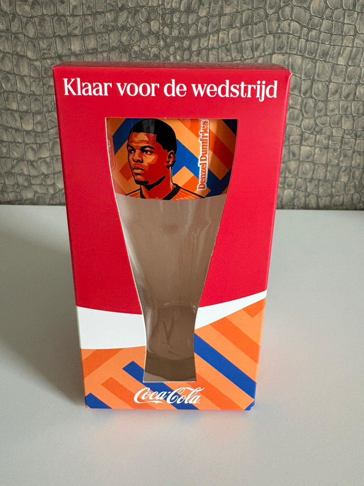 Coca Cola / Nederlands Elftal drinkglas WK 2026 Dumfries, Verzamelen, Ophalen of Verzenden, Nieuw, Frisdrankglas