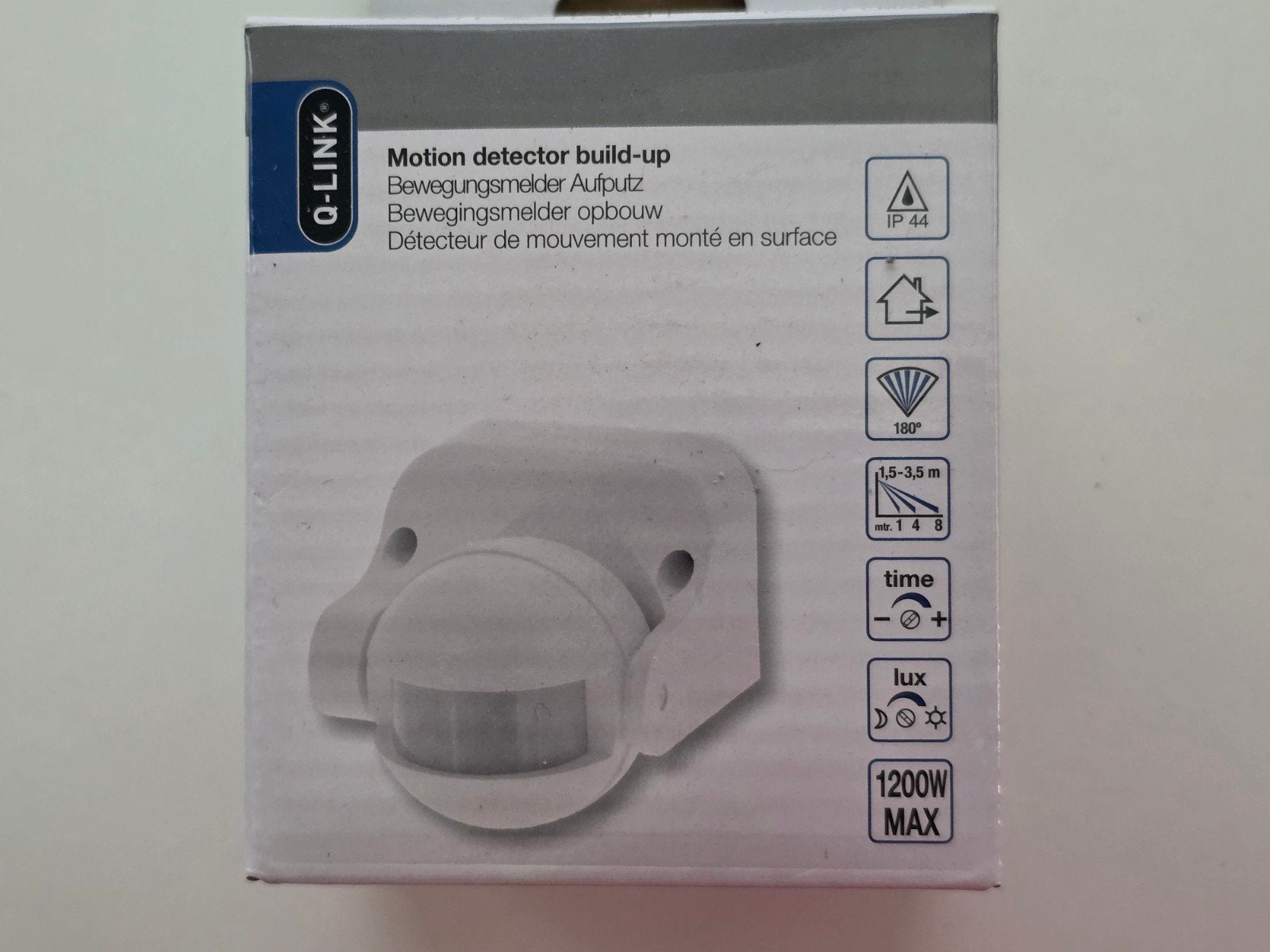 Q-Link Bewegingsmelder Opbouw - Nieuw in doos, Ophalen