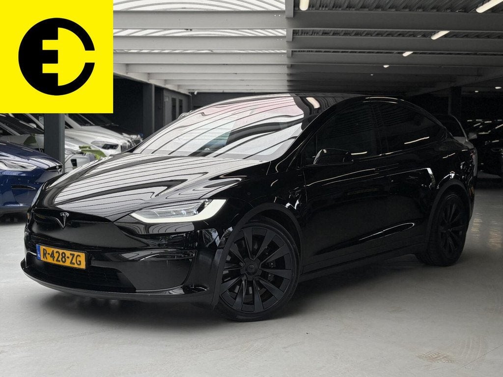 Tesla Model X Plaid AWD 6p. 100kWh |Stoelverkoeling | Trekha, Auto's, Tesla, Bedrijf, Te koop, Model X, 4x4, ABS, Achteruitrijcamera