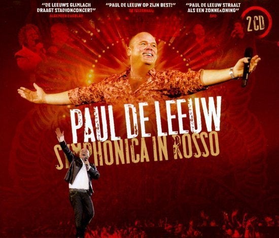 Paul de Leeuw - Symphonica In Rosso 2CD, Cd's en Dvd's, Ophalen of Verzenden, Nieuw in verpakking, Boxset