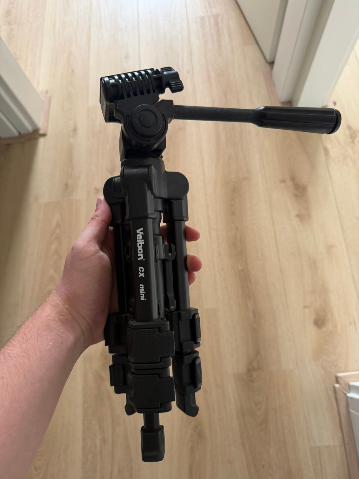 Velbon CX Mini Tripod voor camera’s, Met handvat, 125 cm of minder, Velbon, Zo goed als nieuw