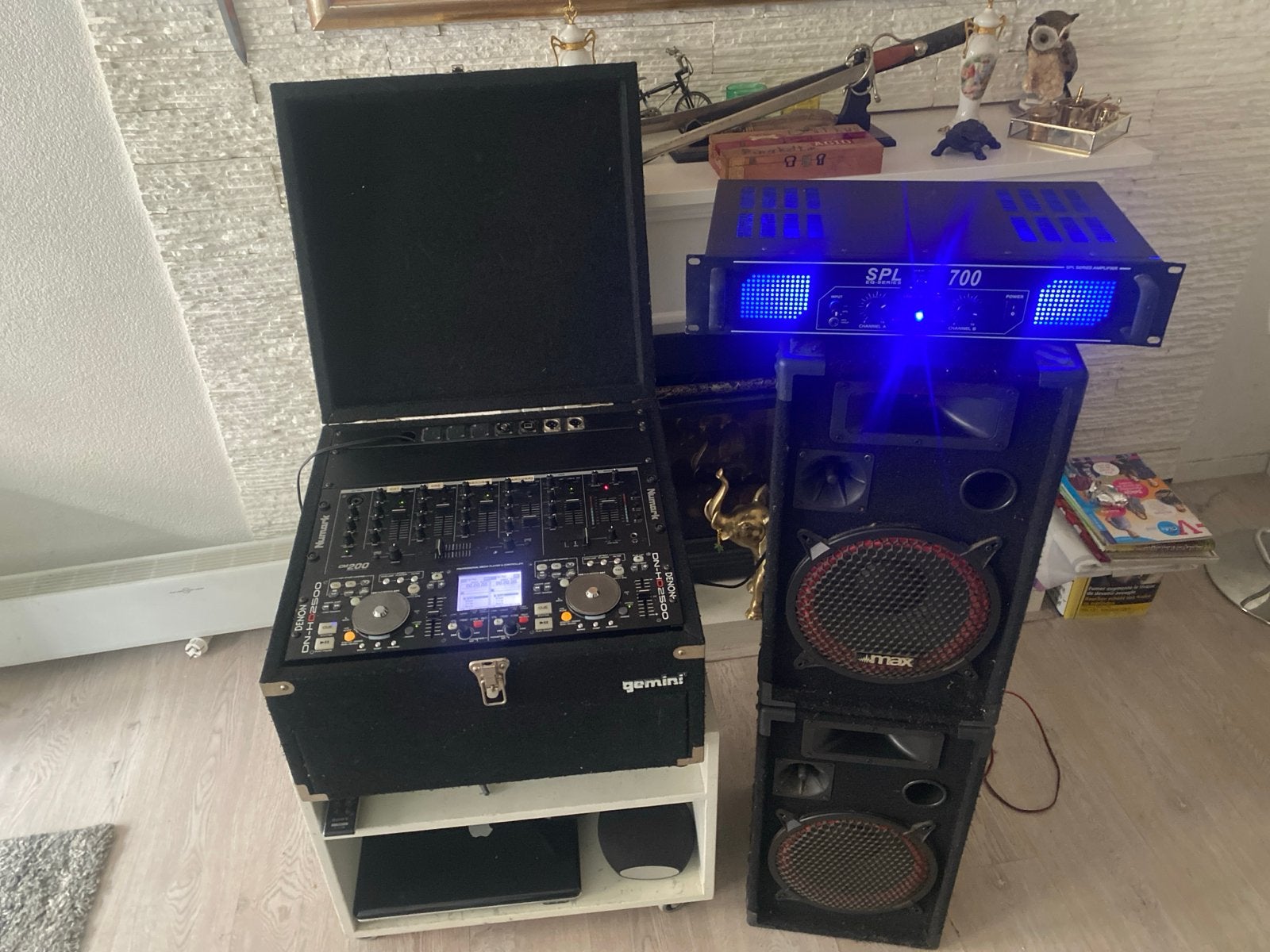 Complete DJ-set met Denon, Numark en SPL apparatuur, Ophalen, Gebruikt, Dj-set, Denon