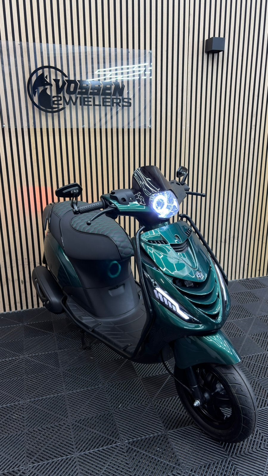 Piaggio Zip | Jaguar Green| 2023 | 4.900 KM | Full Option, Maximaal 45 km/u, Zip, Ophalen of Verzenden, Zo goed als nieuw