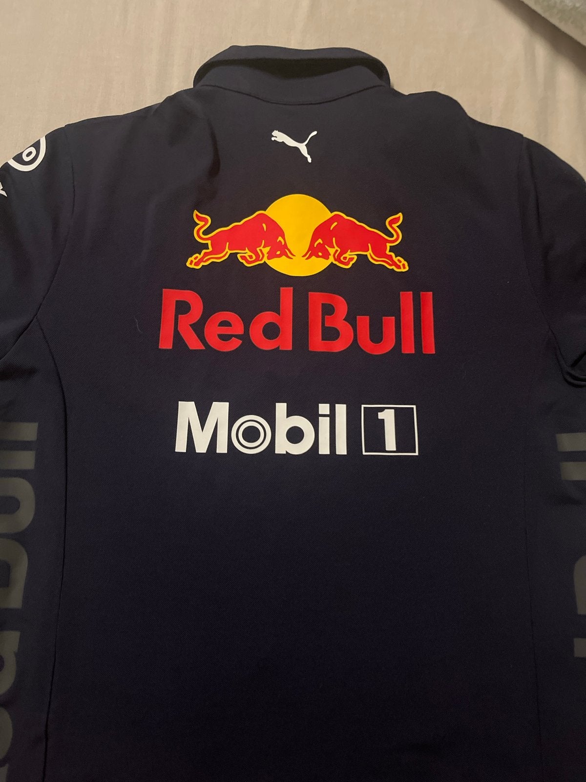 Red Bull Racing F1 Polo Shirt - Zo goed als nieuw, Ophalen of Verzenden, Zo goed als nieuw, Overige maten, Blauw