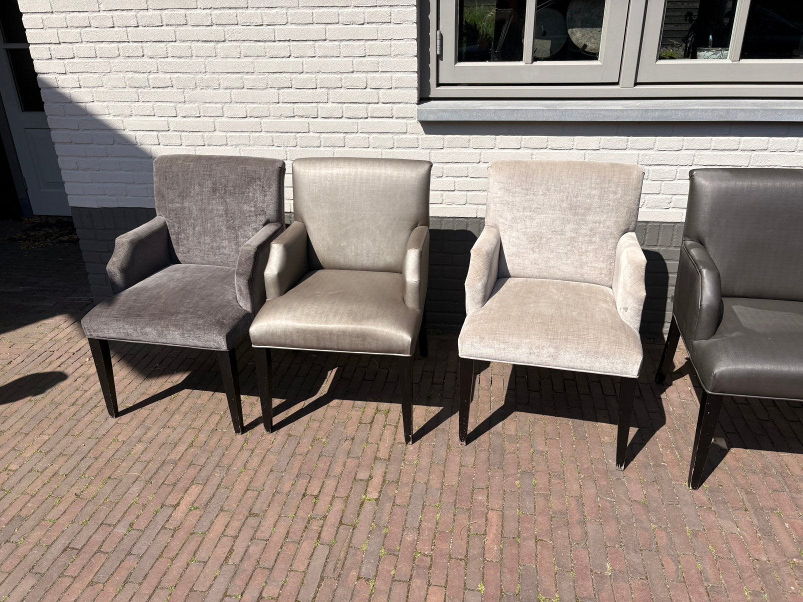 8 Keizer en Co eetkamerstoelen, Gebruikt, Overige kleuren, Ophalen of Verzenden, Vijf, Zes of meer stoelen