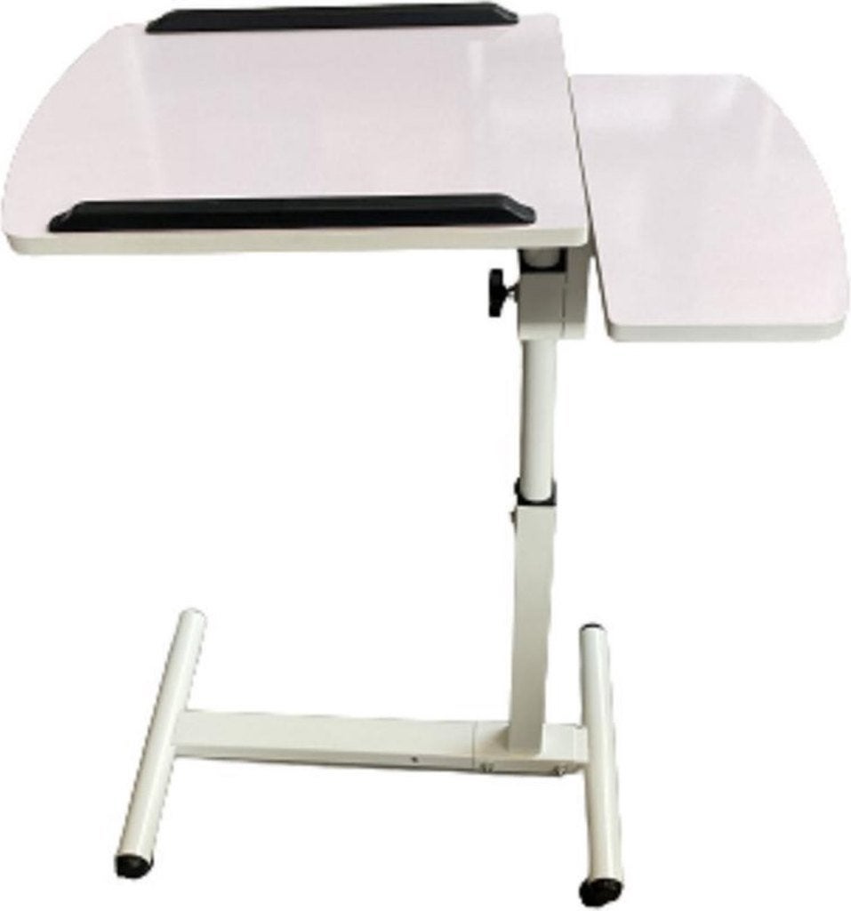 Bedtafel - In hoogte verstelbaar draaibaar frame - Wit, Ophalen, Nieuw