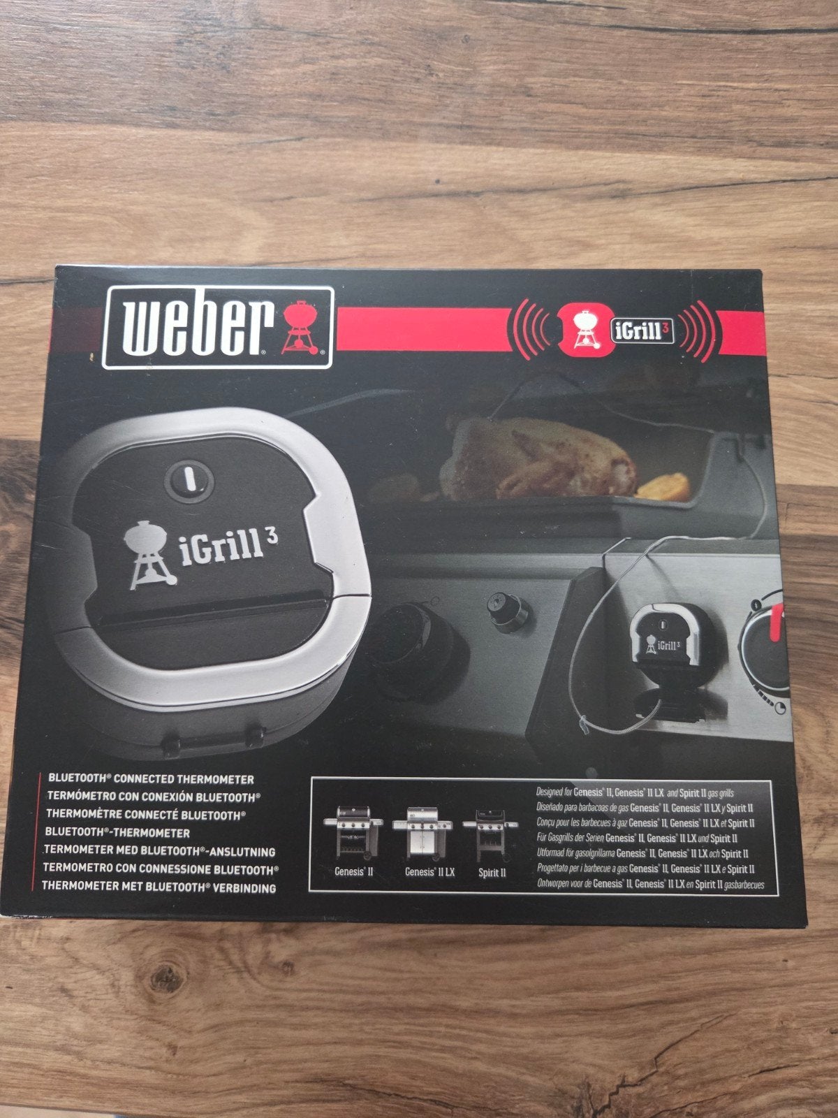 Weber iGrill 3 Bluetooth Thermometer - Nieuw in doos, Ophalen of Verzenden, Nieuw, Weber