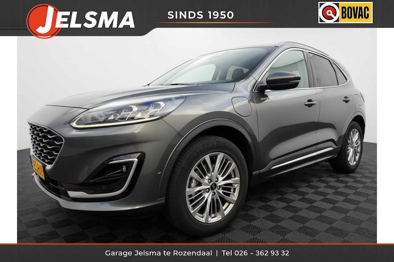 Ford Kuga 2.5 PHEV Vignale Aut., Camera | Navi & CarPlay | O, Auto's, Adaptive Cruise Control, Gebruikt, 4 cilinders, Bedrijf