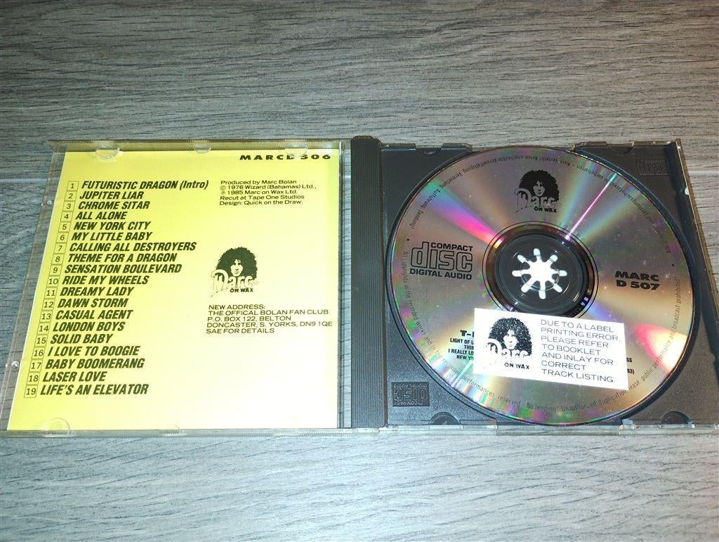 T-Rex ‎- Futuristic Dragon [Misprint 1985], Ophalen of Verzenden, Zo goed als nieuw, Poprock