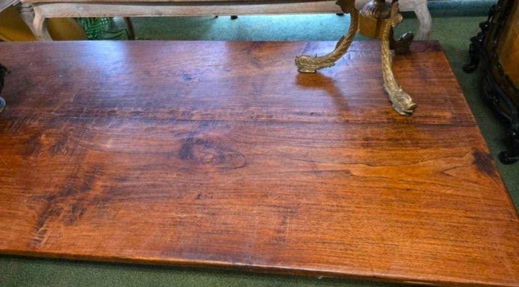 Grote antieke Franse tafel, Ophalen