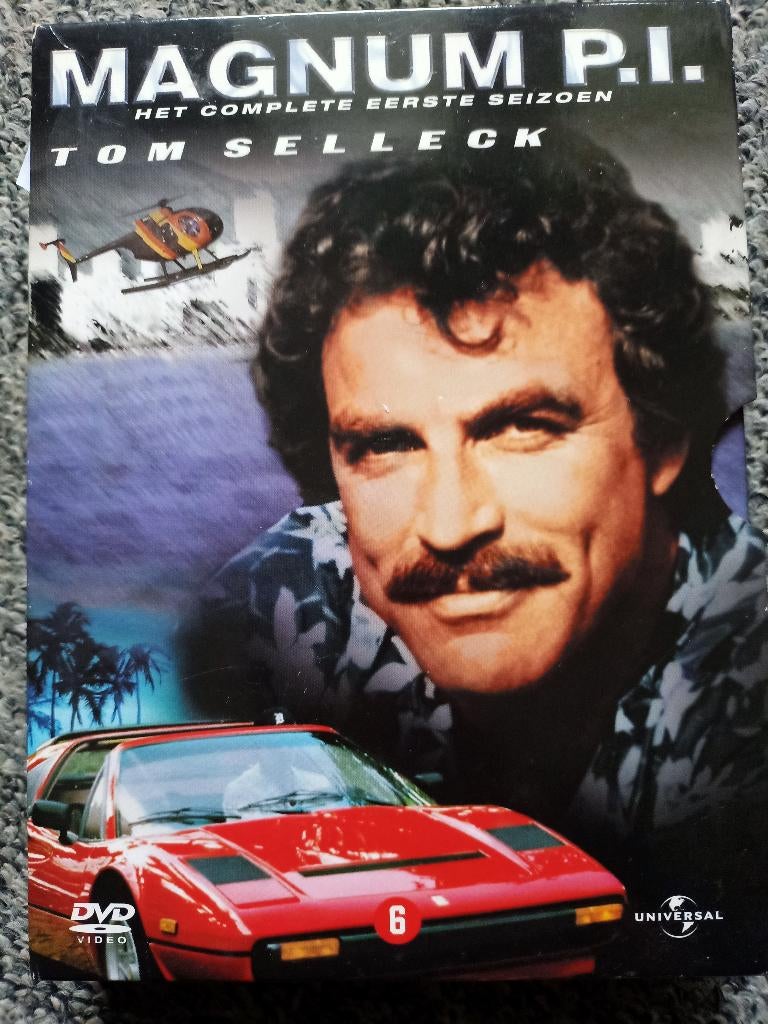 Magnum P.I. seizoen 1 - Tom Selleck 6dvd, Cd's en Dvd's, Alle leeftijden, Boxset, Ophalen of Verzenden, Zo goed als nieuw