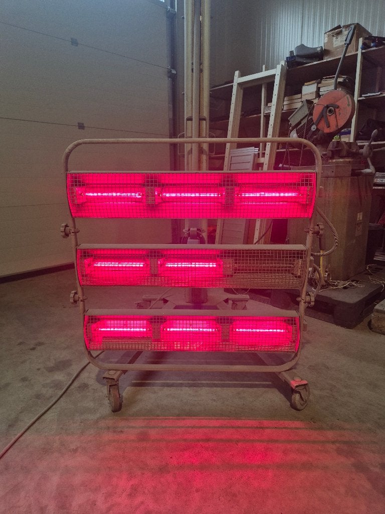 Hamach Krono infrarood lakdroger 7200W - 3 fase, Auto diversen, Autogereedschap, Ophalen, Gebruikt