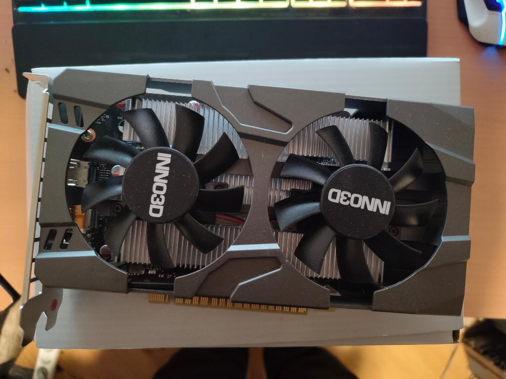 INNO 3D Geforce GTX 1630, PCI-Express 3, Gebruikt, GDDR6, HDMI