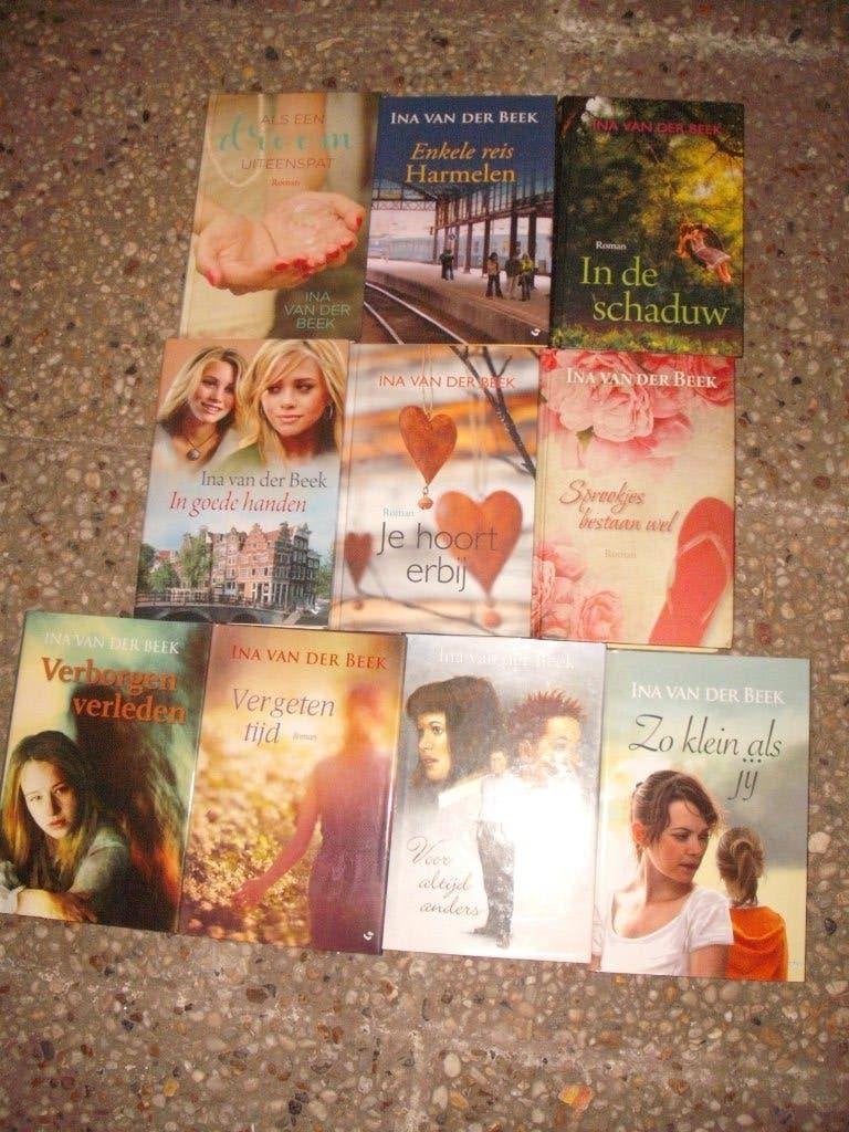 Ina van der Beek 10x roman familieroman in 1 koop, Boeken, Ophalen, Gelezen, Ina van der Beek