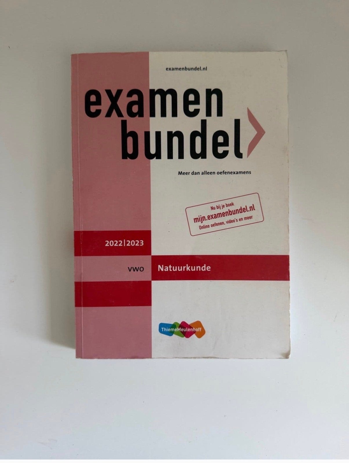 Examenbundel VWO Natuurkunde 2022/2023, Boeken, Schoolboeken, Ophalen of Verzenden, Zo goed als nieuw, VWO, Natuurkunde