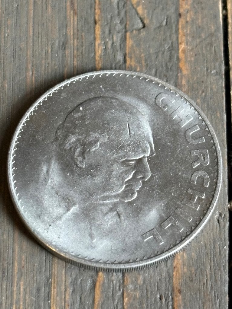 1 Crown 1965 Engeland, Ophalen of Verzenden, Overige landen, Losse munt