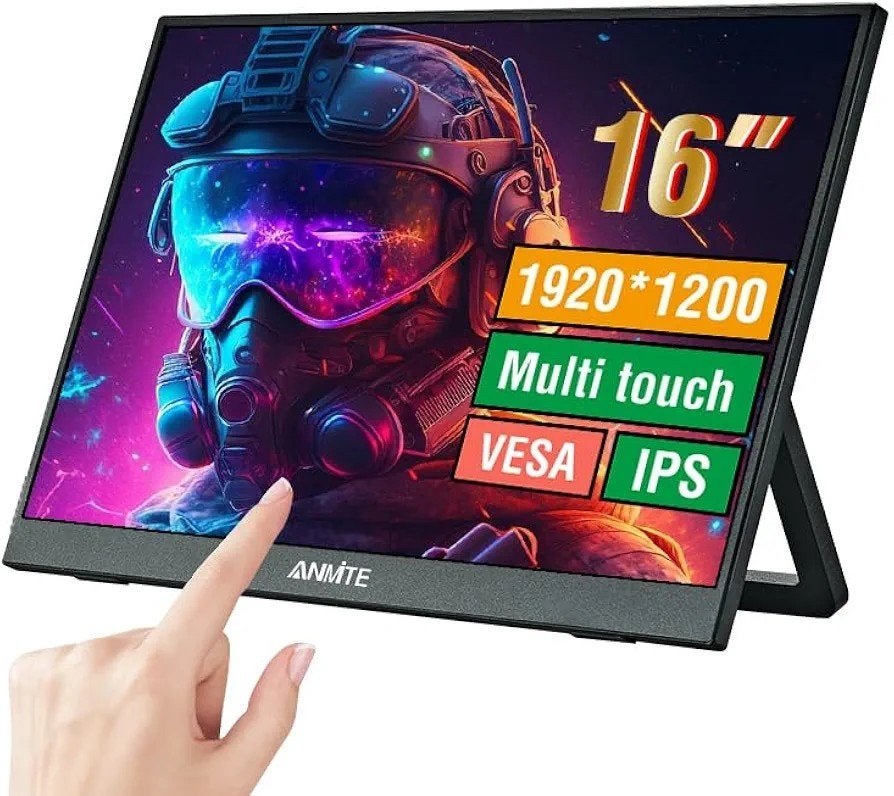 Nieuwe Anmite 16 inch monitor (FHD+, 1920x1200), Gaming, Anmite, Nieuw, Ophalen of Verzenden