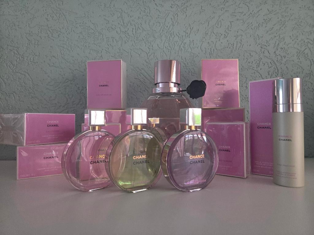 CHANEL chance eau Fraiche Splendide eau Tendre, Sieraden, Tassen en Uiterlijk, Uiterlijk | Parfum, Ophalen of Verzenden, Nieuw