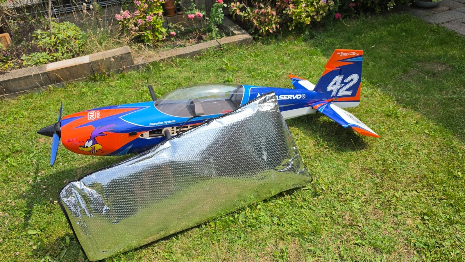 85 Extreme Flight Extra 300 EXP ZGAN (leeg), Ophalen, Zo goed als nieuw