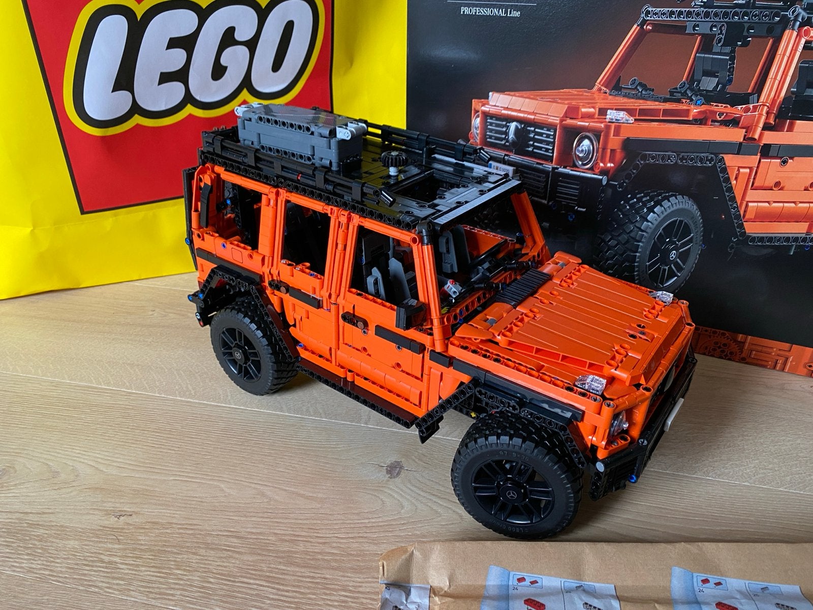 Lego Technic Mercedes G-klasse (42177) - Compleet met doos, Lego, Ophalen of Verzenden, Zo goed als nieuw, Complete set