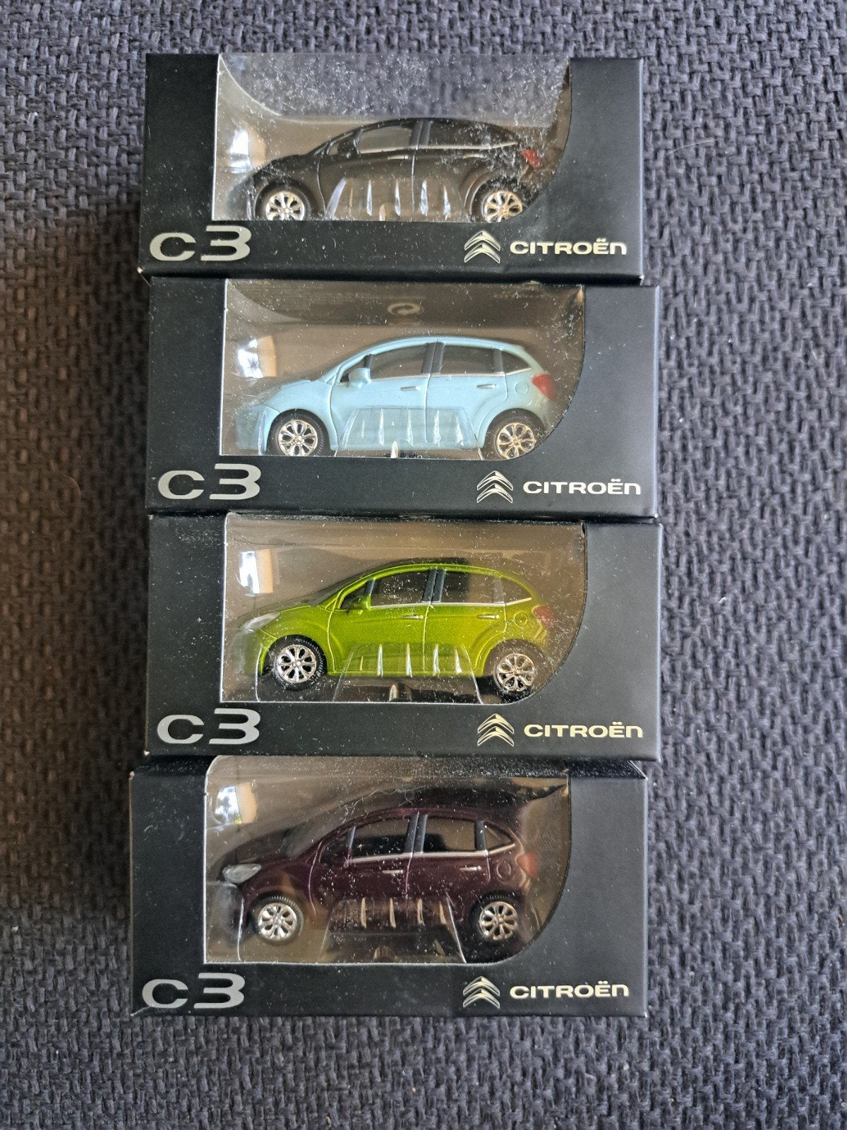 4 x norev model citroen c3, France, Auto, Norev, Ophalen of Verzenden