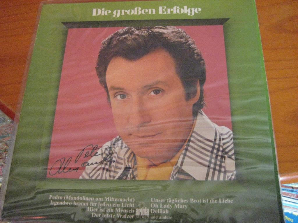 LP, Peter Alexander: Die großen Erfolge, Cd's en Dvd's, Vinyl | Pop, Ophalen of Verzenden, Zo goed als nieuw, 12 inch