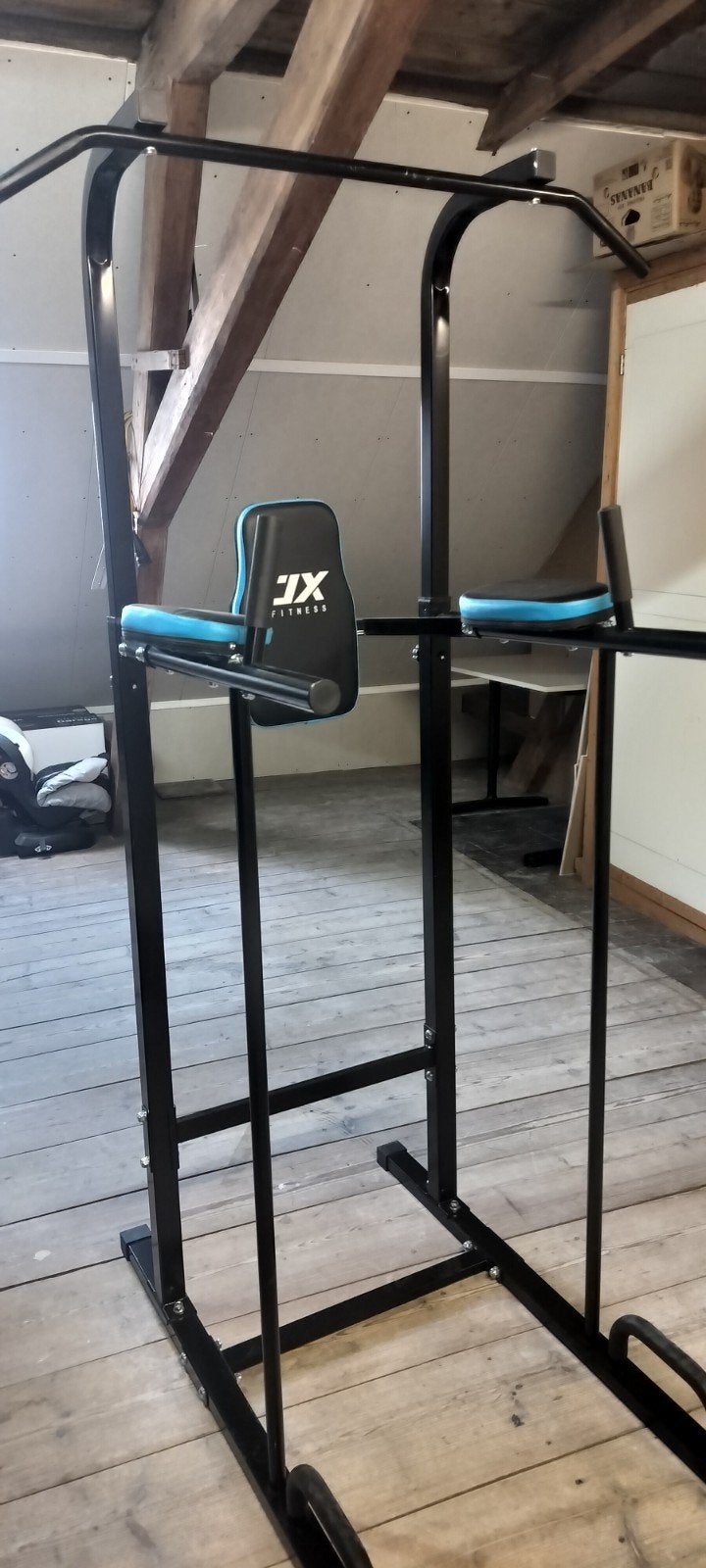 JX Fitness Krachtstation - Power Tower, Ophalen, Benen, Krachtstation, Zo goed als nieuw