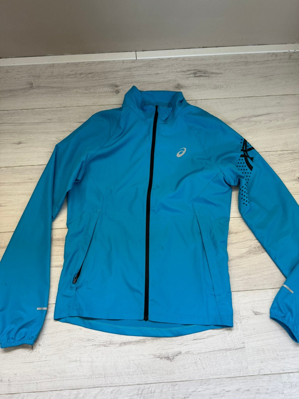 Asics vest heren, Kleding | Heren, Sportkleding, Ophalen of Verzenden, Zo goed als nieuw, Maat 46 (S) of kleiner, Blauw