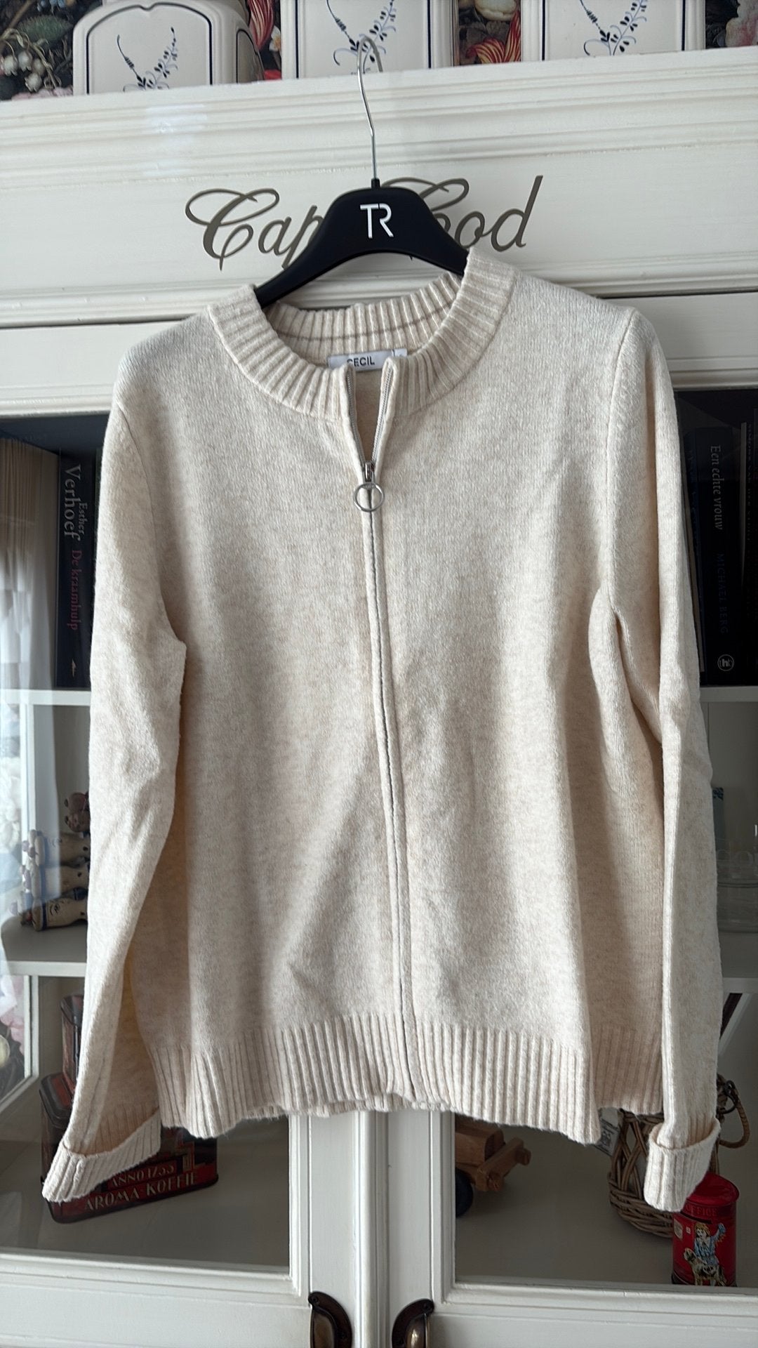 Vest van Cecil maat S  beige, Ophalen of Verzenden, Zo goed als nieuw, Maat 38/40 (M), Beige