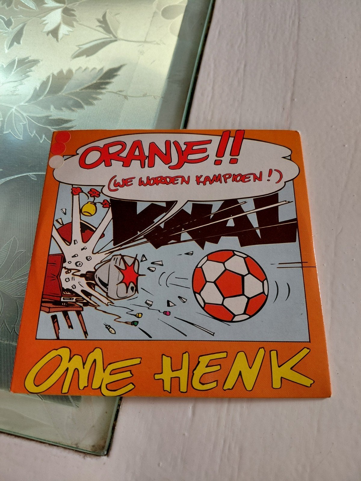 Ome Henk – Oranje!! (We Worden Kampioen!) cd single 1992., Ophalen of Verzenden, Gebruikt, Nederlandstalig