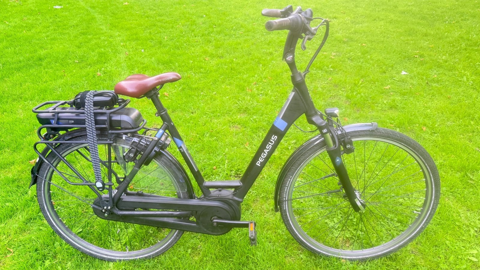 Nette goede unisex damesfiets E-bike Pegasus Siena E7E 55cm, Fietsen en Brommers, Velgrem, Versnellingen, Ophalen, Overige merken
