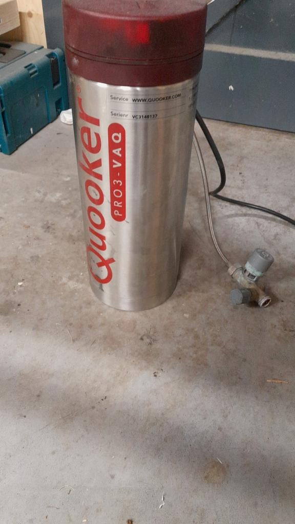 Quooker pro3, Gebruikt, Aardgas, Minder dan 20 liter, Boiler